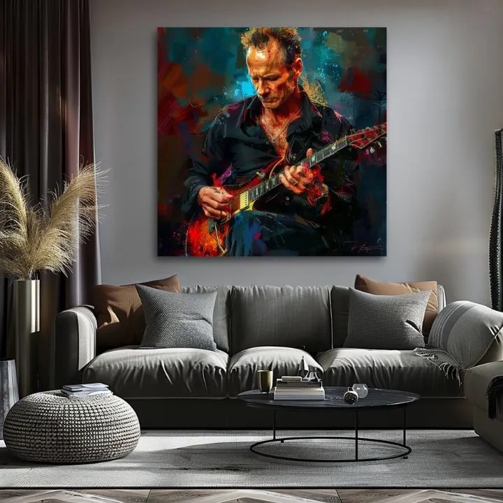 Obraz Sting - Kráľ Grammy | 100% originál domaľovaný akrylom