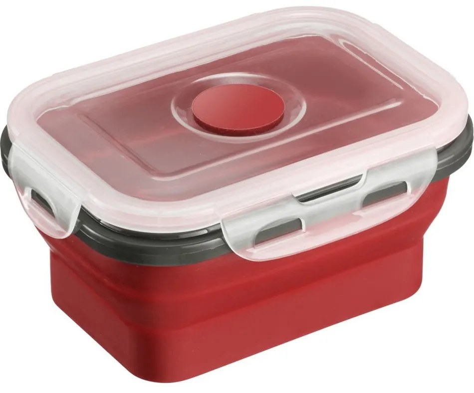 Westmark Skladacia dóza na jedlo, hranatá, 400 ml, S