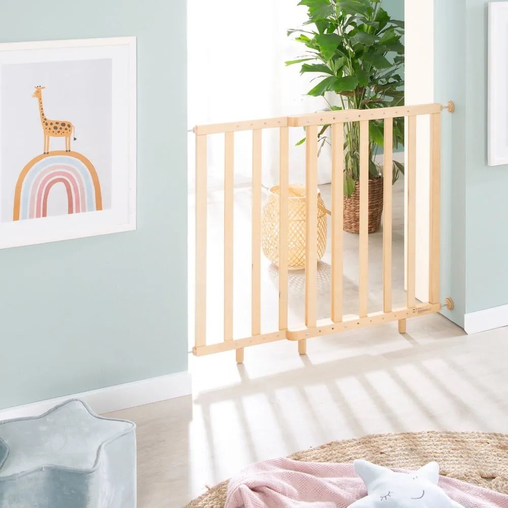 Zábrana do dverí v prírodnej farbe – Roba