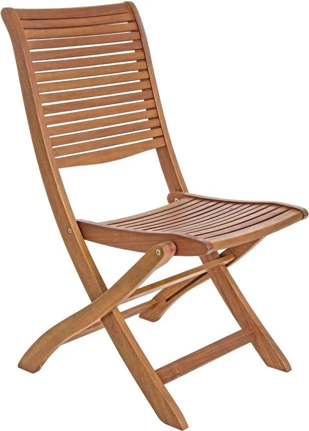 Drevená záhradná stolička v prírodnej farbe Noemi – Bizzotto