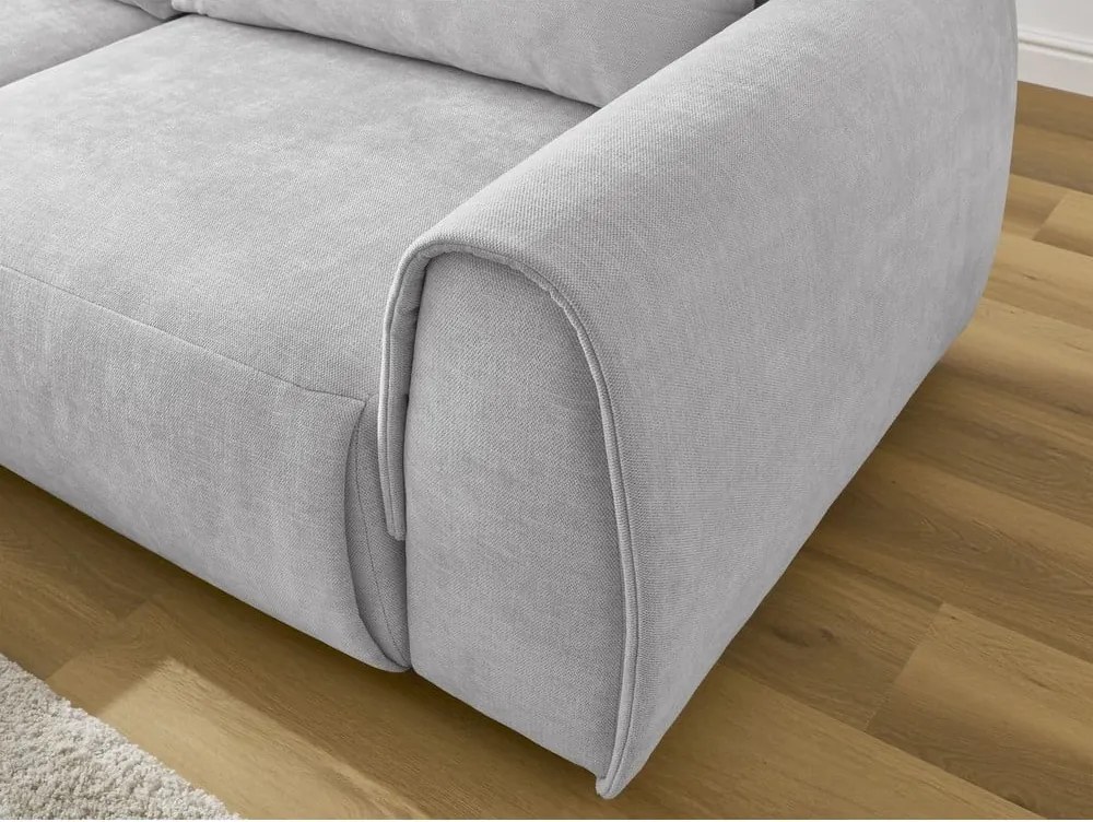 Svetlosivá rohová pohovka Aden – Bobochic Paris