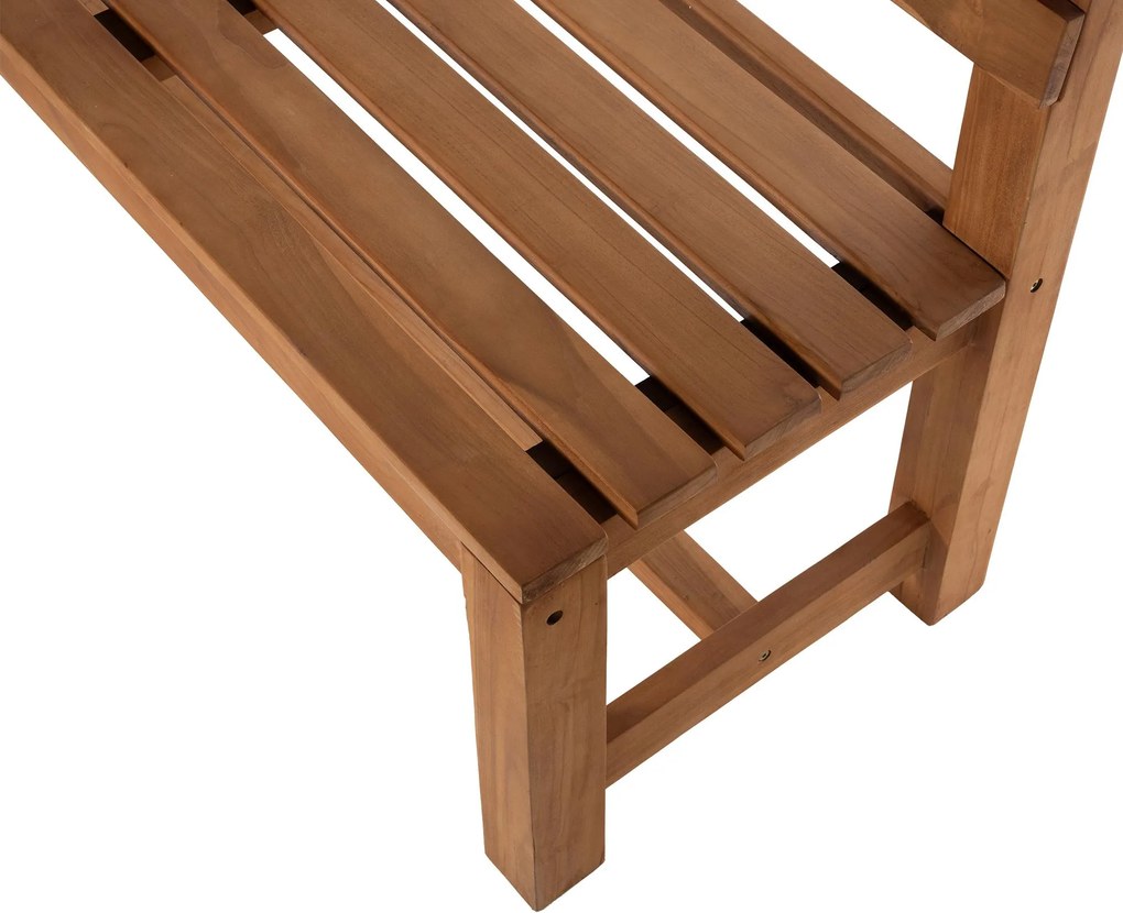 Drevená lavica Augusta 150 cm - teak