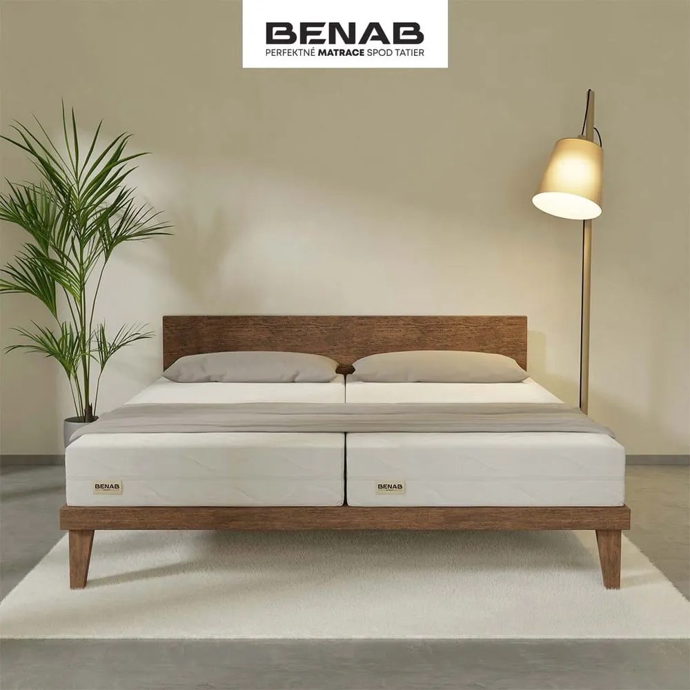 Tvrdý/stredne tvrdý penový obojstranný matrac 100x200 cm Visco Comfort – BENAB