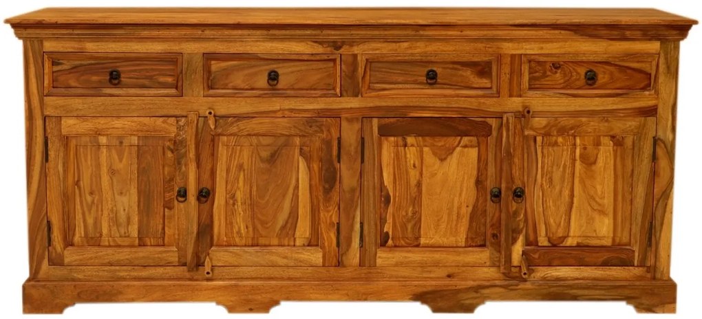 furniture-nabytek.cz - Komoda veľká masív z dreva palisander 200x90x45