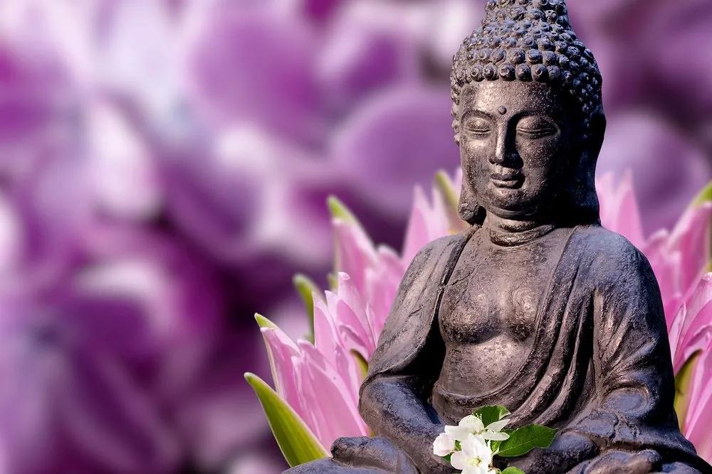 Obraz pokojný Budha - 120x80