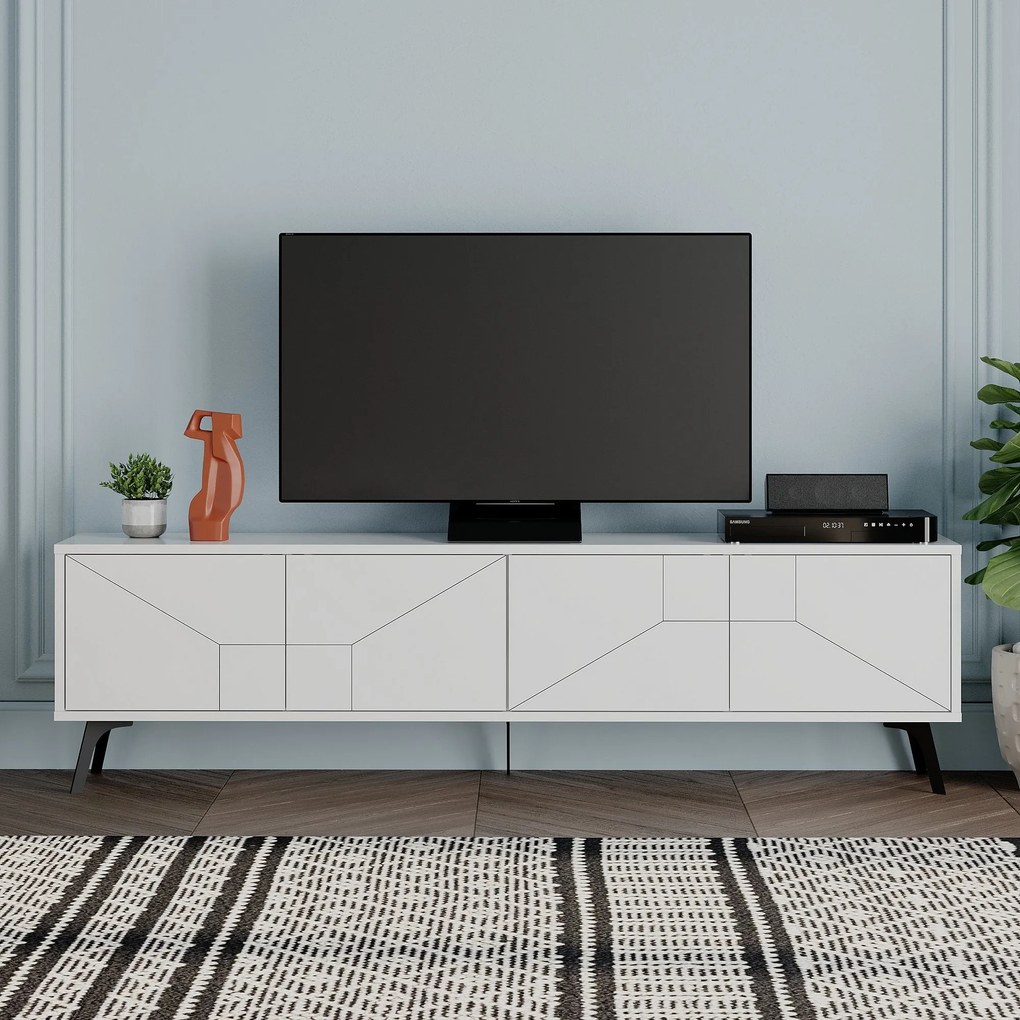 TV skrinka Dune - White