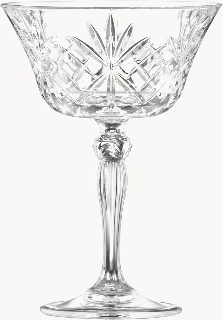 Poháre na šampanské Melodia, 6 ks