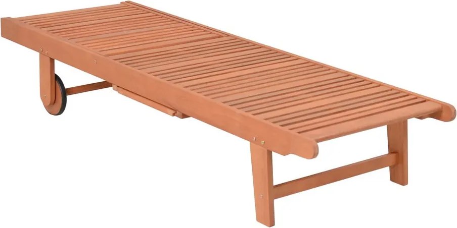 Drevené záhradné ležadlo v krémovo-prírodnej farbe San Diego – Garden Pleasure