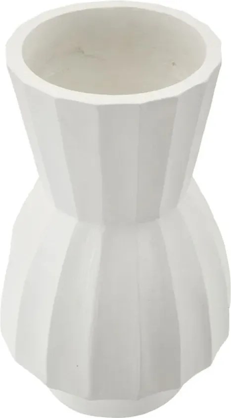 Váza Glint Pot 41 cm biela