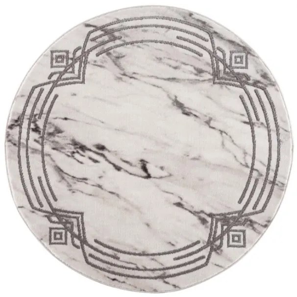 Koberec Noa 9297 sivý kruh