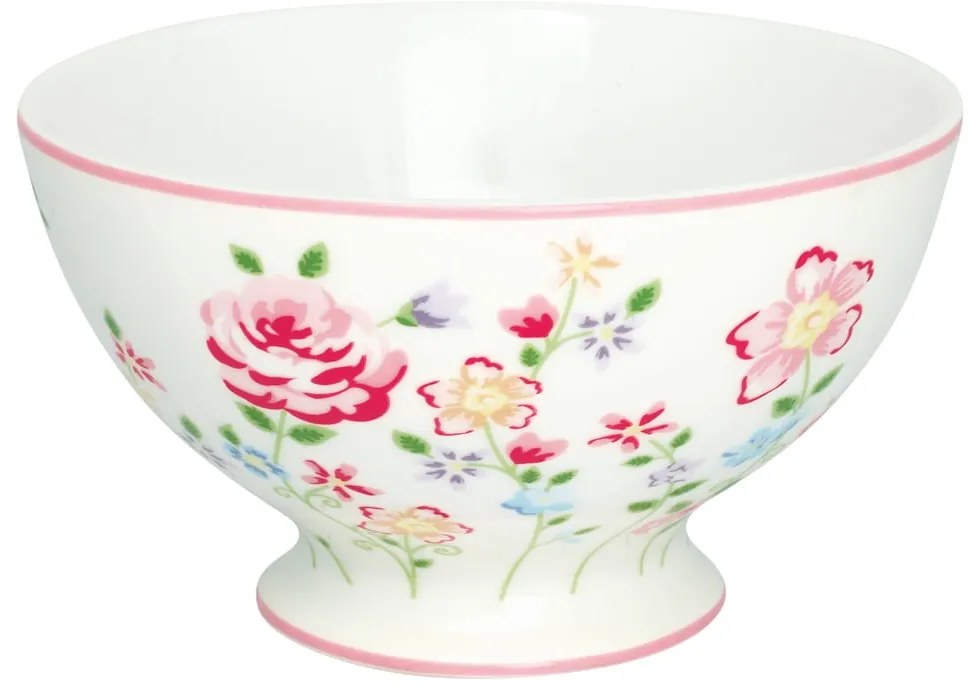 Porcelánová miska na polievku Green Gate Columbine, ø 15 cm