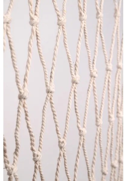 Hojdacia sieť 200x80 cm biela