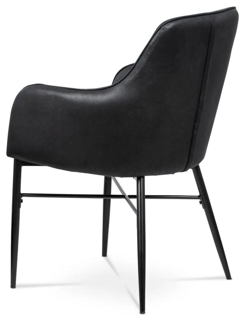 AUTRONIC Jedálenská stolička čierna AC-9990 BK3