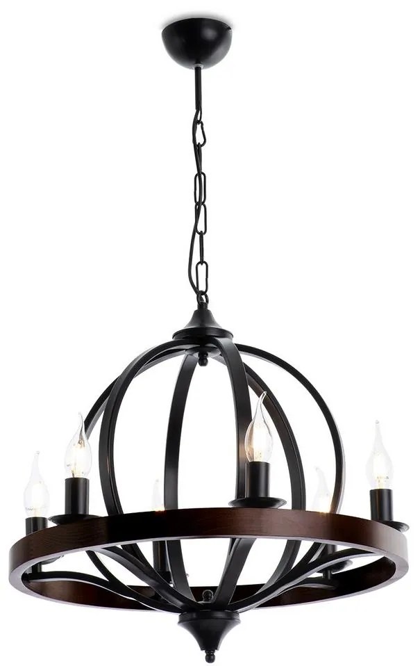 Luster na reťazi KYOLN 6xE14/40W/230V