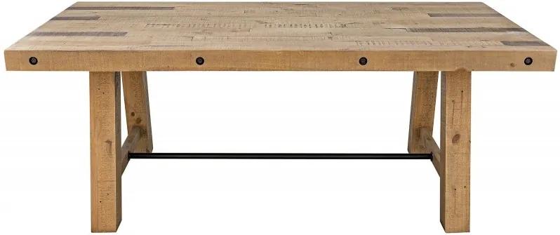 Invicta Drevený stôl Finca 200x100 cm hnedý