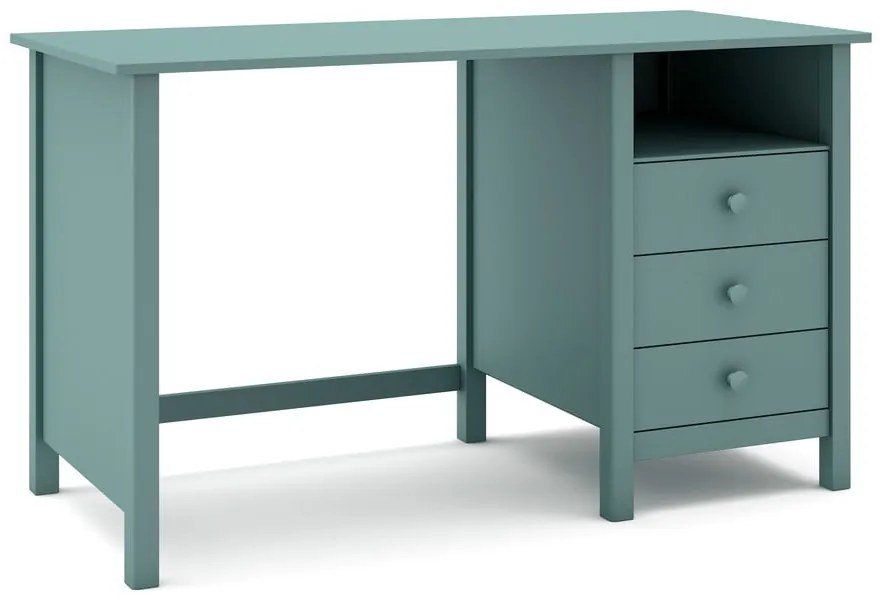 Detský písací stôl z borovicového dreva 54x120 cm Max – Marckeric