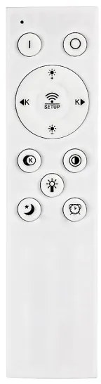 Rabalux 71111 - stmievateľné stropné svietidlo GREMIN LED/73W/230V + diaľkové ovládanie