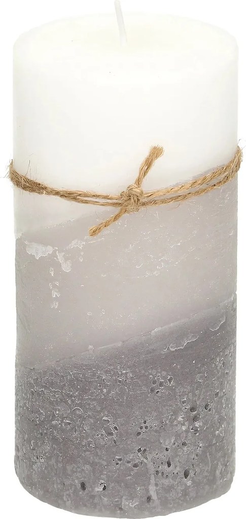 Sviečka Lucia 14cm marble grey