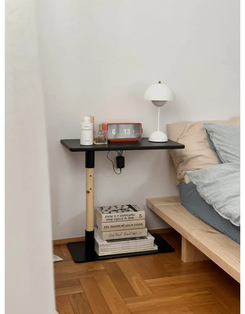 Odkladací stolík z borovicového dreva 30x55 cm Adjust – Karup Design