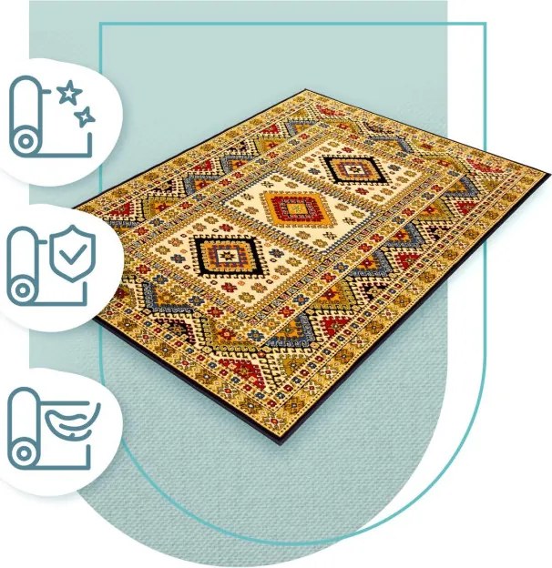 Koberec Agnella Standard Aras krémový