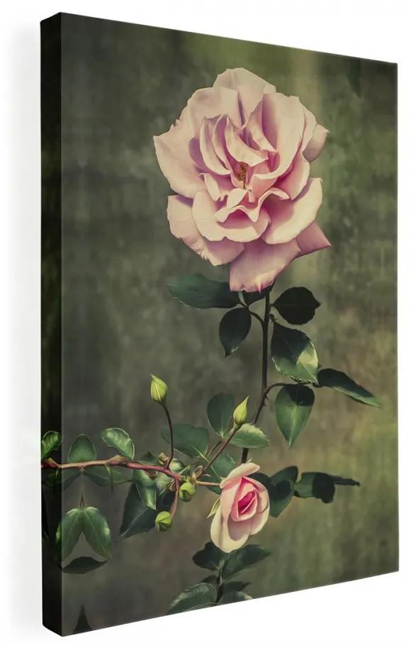 Kvalitný obraz na plátne s motívom ruže