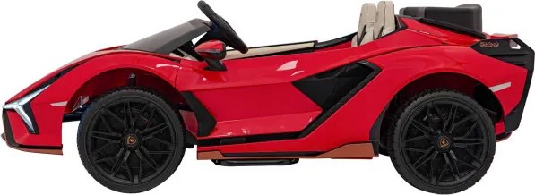Elektrické autíčko Lamborghini SIAN červené