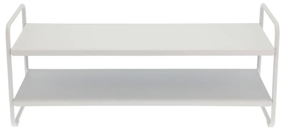 Svetlosivý oceľový stojan na topánky 33x33x80 cm A-Shoe – Zone