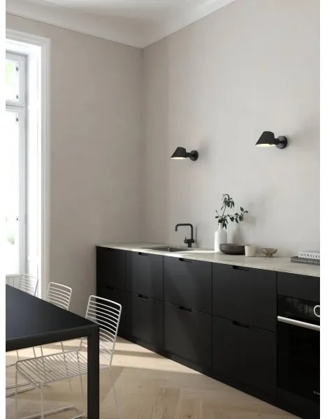 Nordlux - Nástenné svietidlo STAY 1xE27/60W/230V čierne