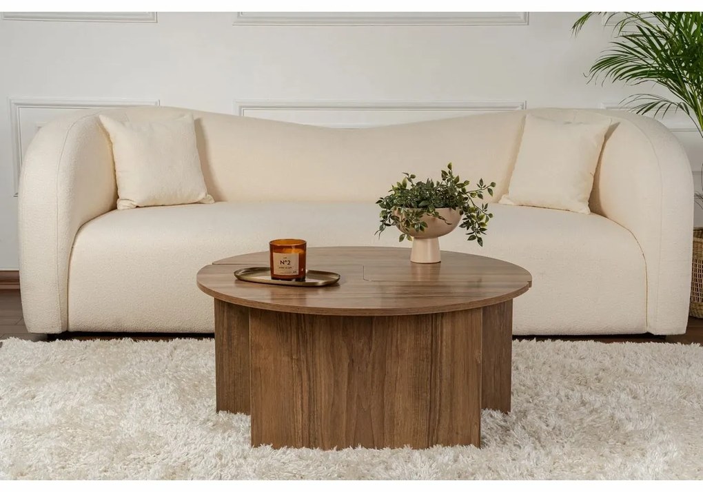 Konferenčný stolík Moira Walnut
