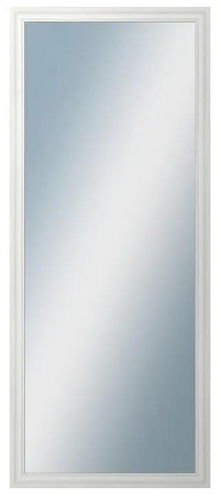 DANTIK - Zrkadlo v rámu, rozmer s rámom 50x120 cm z lišty LYON biela (2666)
