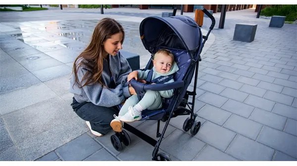 Lionelo - Golfový kočík ELIA tmavosivý