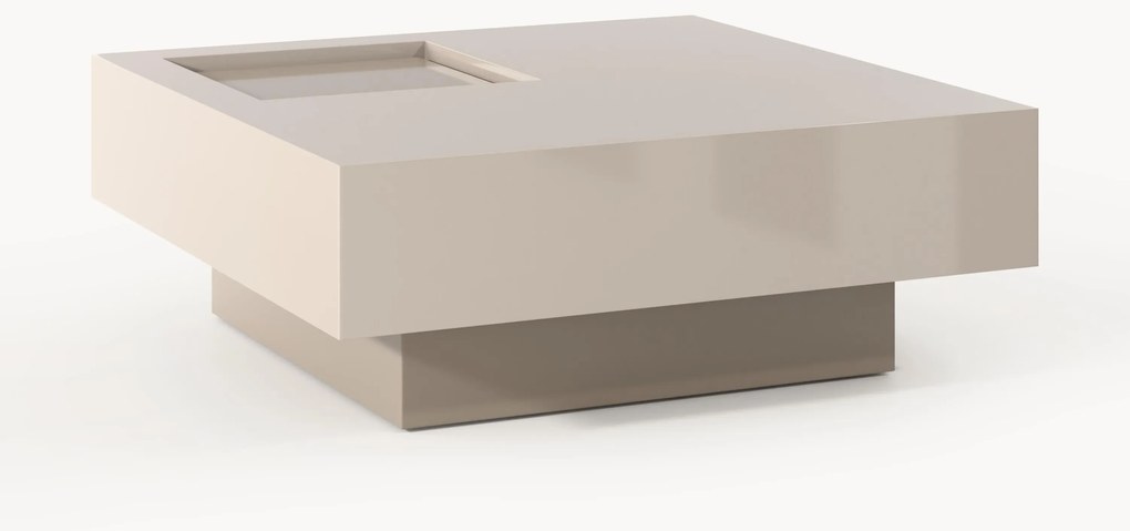 Konferenčný stolík's úložným priestorom Alessa, Š 90 cm