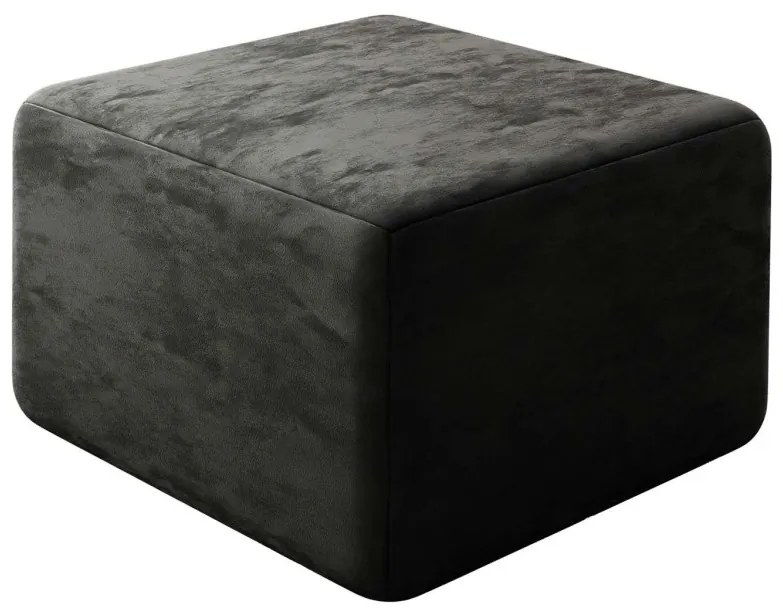 TABURET BELLA 60 x 60 MONOLITH 95 TMAVO ŠEDÁ