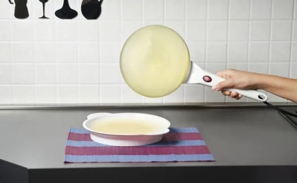 G3Ferrari G10306 - Palacinkovač CREPPE 20 cm 800W/230V biela