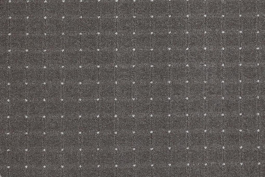 Condor Carpets Behúň na mieru Udinesa hnedý - šíre 200 cm