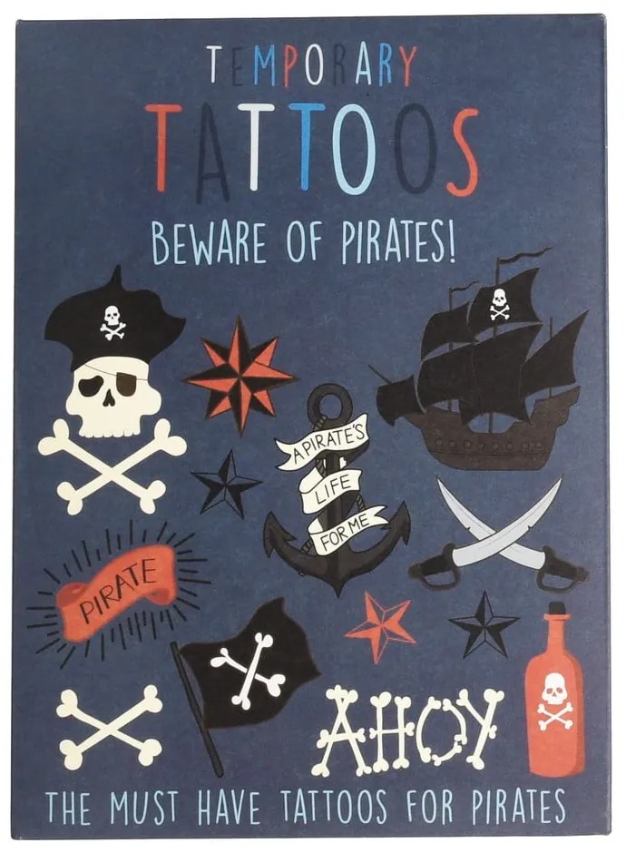 Detské tetovanie Beware of the Pirates – Rex London