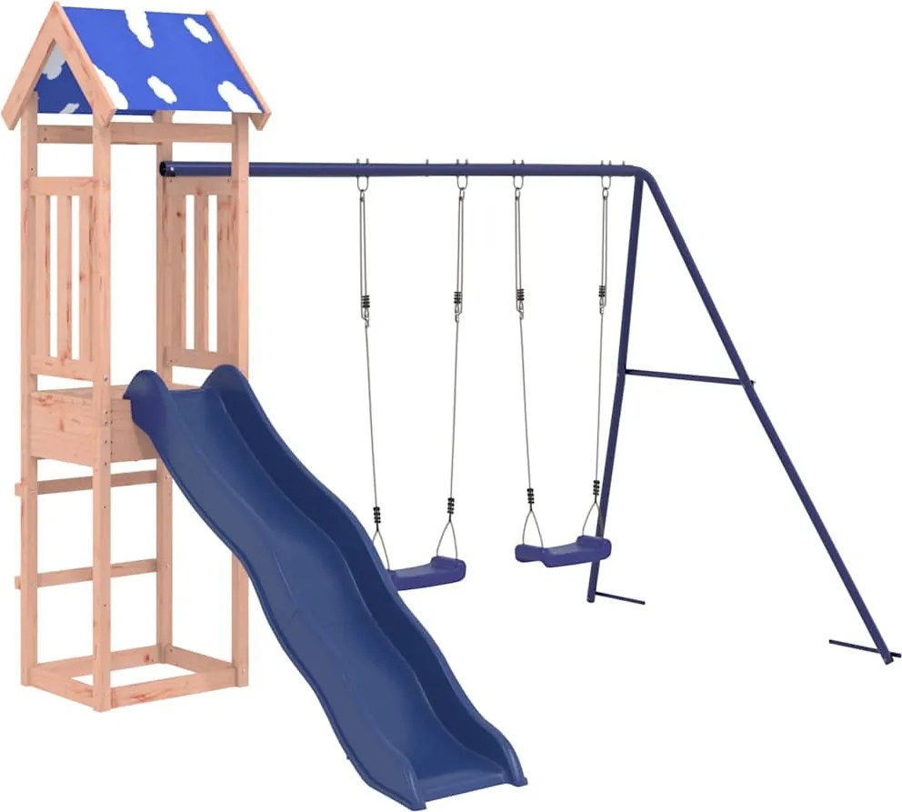 vidaXL Vonkajšia súprava na hranie drevo douglas