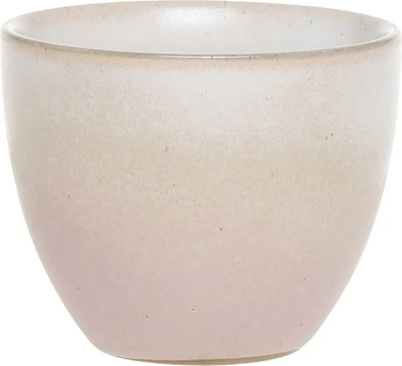 Béžovo-ružový rustikálny hrnček Valence Dusty Rose - Ø 8,5*7 cm / 185ml