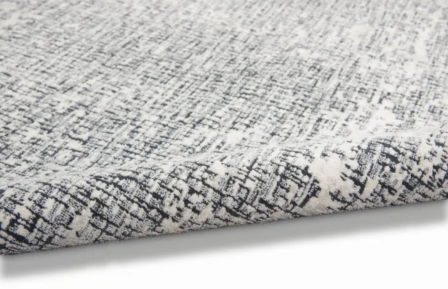 Koberec CALVIN KLEIN RUSH CK971 slonia kosť / čierny