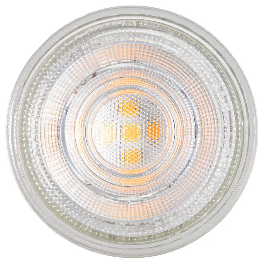 Sada 5 LED žiaroviek GU10 50 mm číra 3W 250 lm 2200K