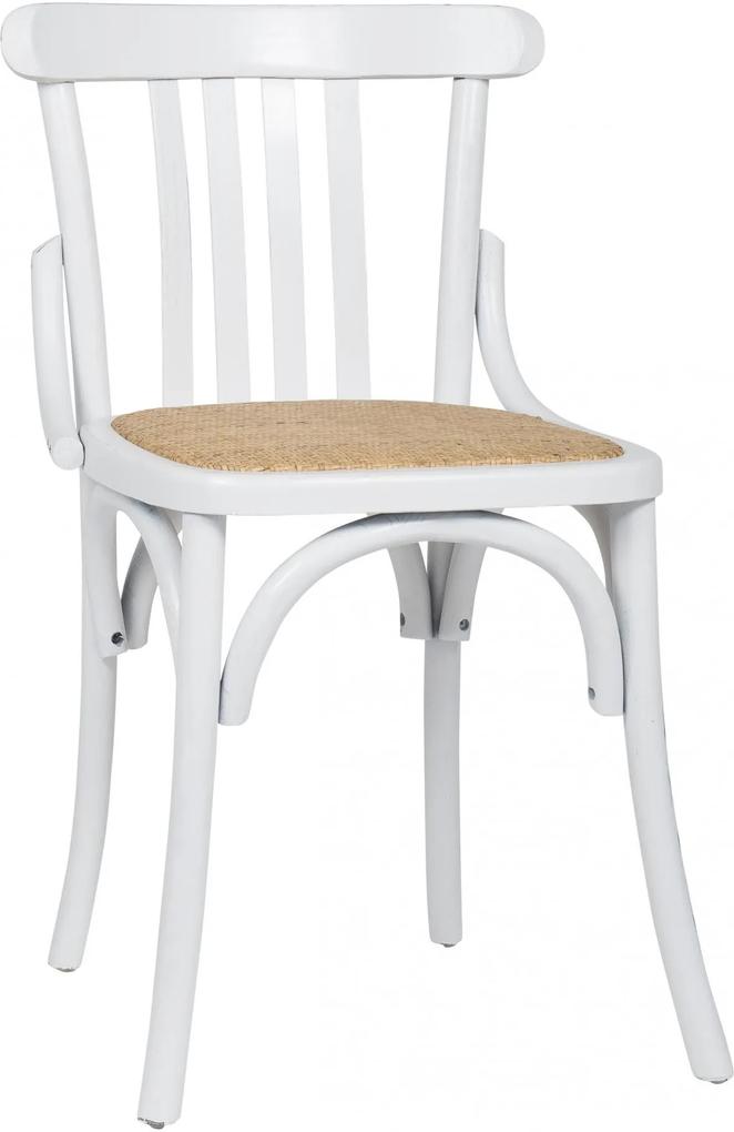 IB LAURSEN Drevená stolička Marais White