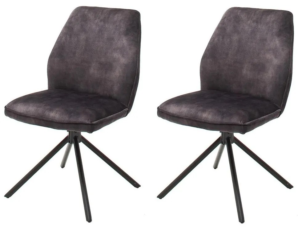 Jedálenská stolička NEXORO 1 ks antracit