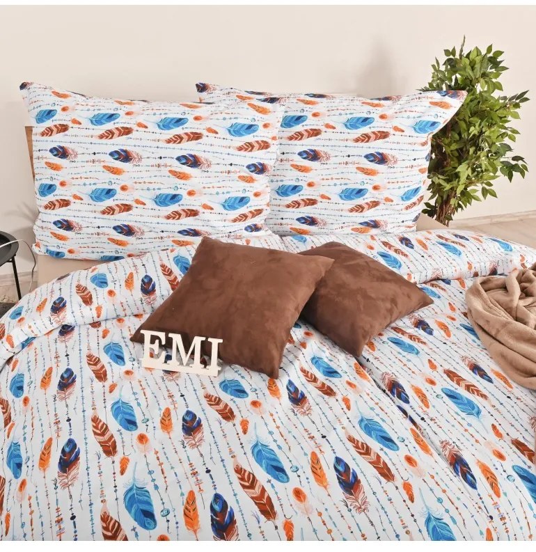 Obliečky bavlnené Indiana EMI, Štandardný set jednolôžko obsahuje 1x 140x200 + 1x 70x90
