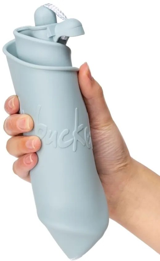 Scrunch silikónové vedierko, Duck Egg Blue