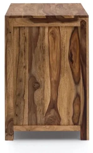 furniture-nabytek.cz - Masívna umývadlová skrinka Lagos z palisandrového dreva, lakovaná, hnedá