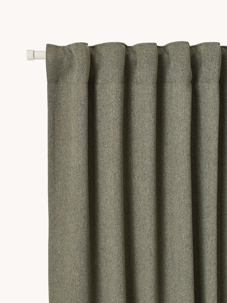 Nepriehľadný záves's multifunkčným pásom Joan, v rôznych veľkostiach