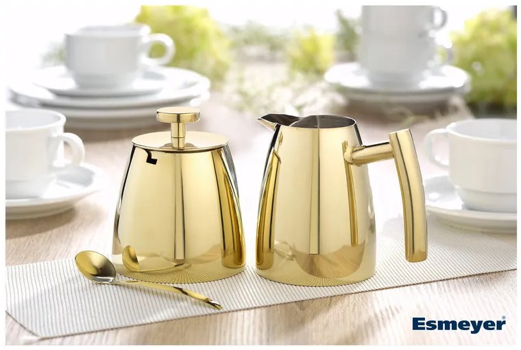 Esmeyer Kanvička na mlieko a cukornička Melina (champagne)  (100330493)