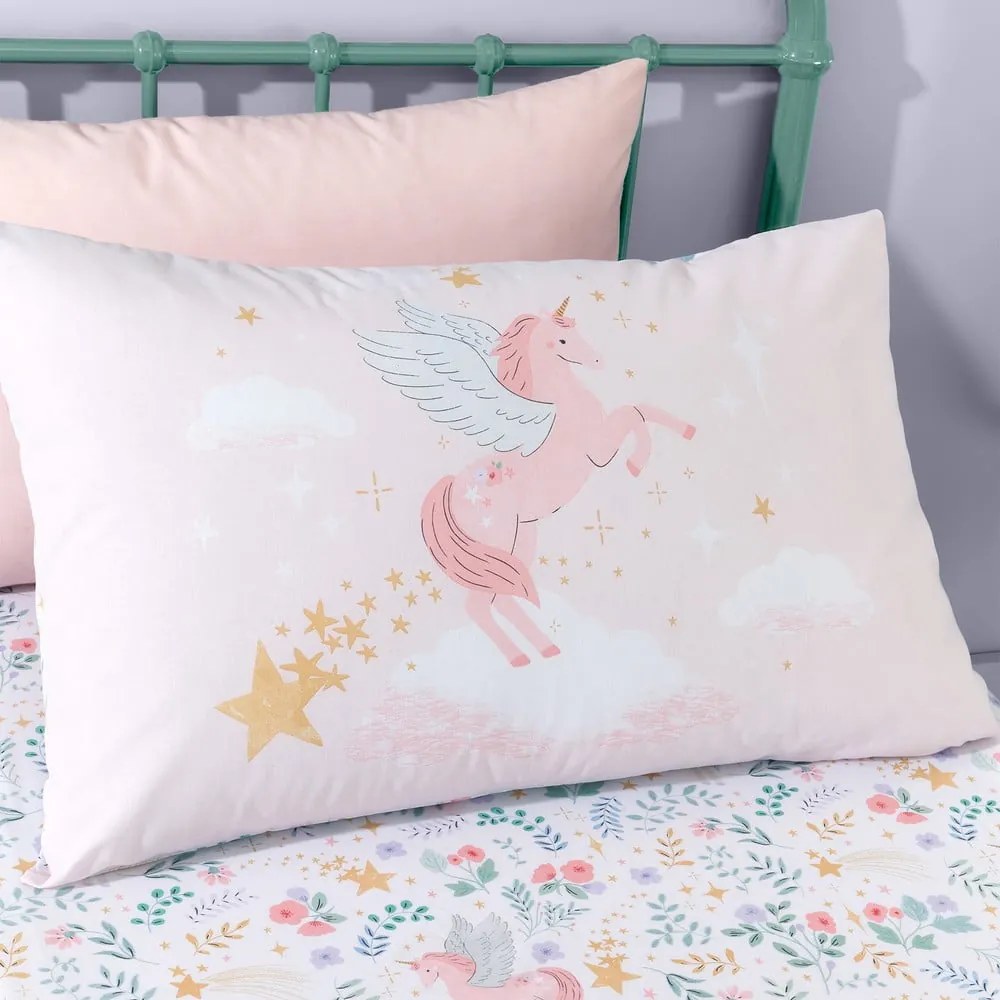 Detská obliečka na jednolôžko 135x200 cm Fairytale Unicorn – Catherine Lansfield