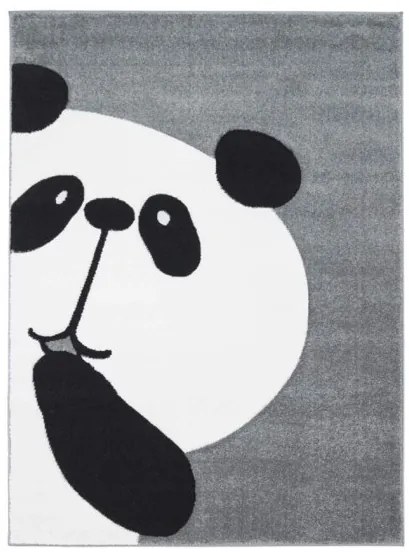 Detský koberec Panda Bueno 1389 sivý