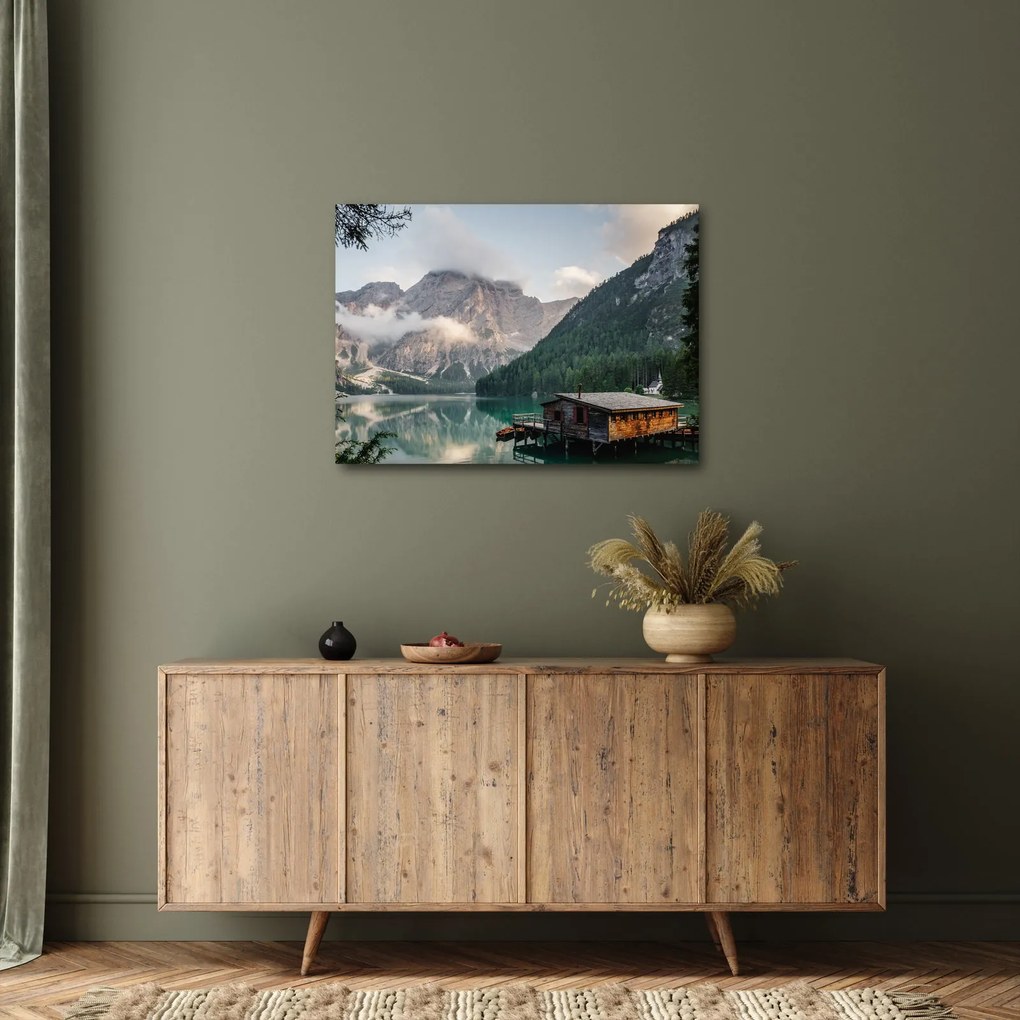 Obraz - Lake Prags (70x50 cm)